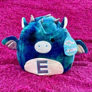 Dominic The Initial E Green And Blue Dragon 12”